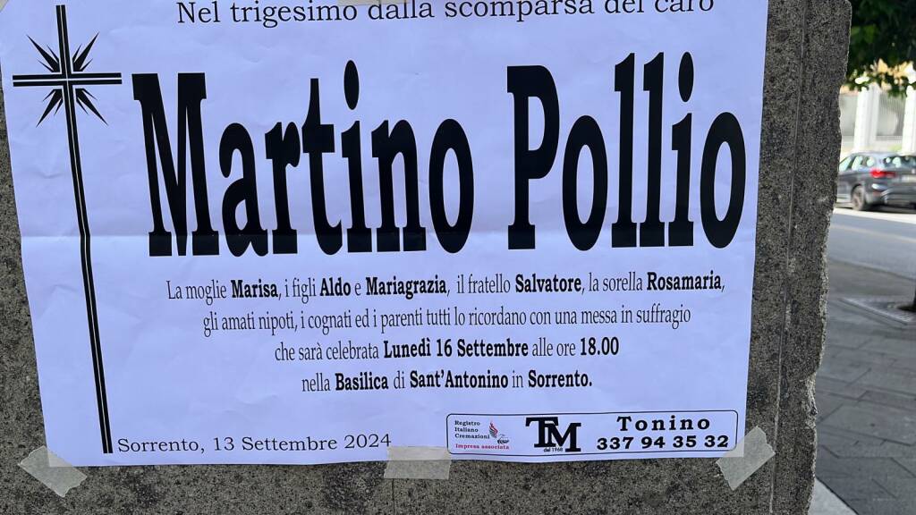 martino pollio trigesimo