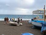 Positano bella e suggestiva anche con il mare mosso