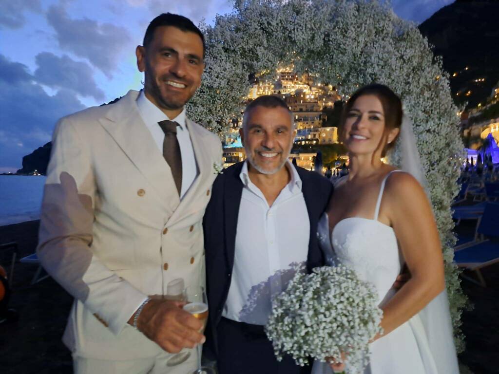 Positano matrimonio sulla spiaggia di Michela e Francesco