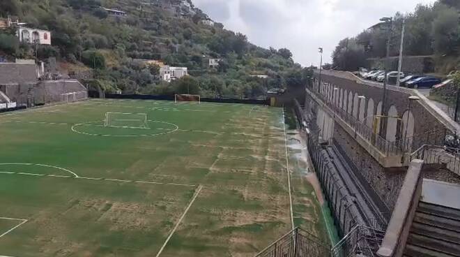 San Vito Positano: rimandati gli allenamenti previsti per oggi causa maltempo